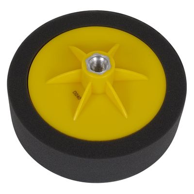 Sealey 150 X 50Mm Buffing & Polishing Foam Head M14 X 2Mm - Black/Soft