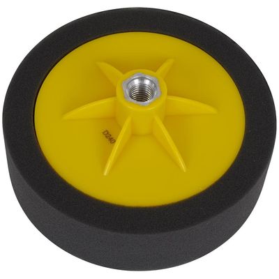 Sealey 150 X 50Mm Buffing & Polishing Foam Head M14 X 2Mm - Black/Soft - Thumbnail 2