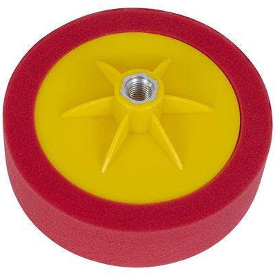 Sealey 150 X 50Mm Buffing & Polishing Foam Head M14 X 2Mm - Red/Ultra-Soft - Thumbnail 2