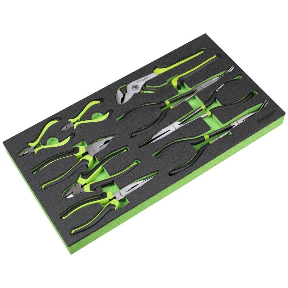 Siegen 9 Piece Pliers Set in Module Tray - Image 1