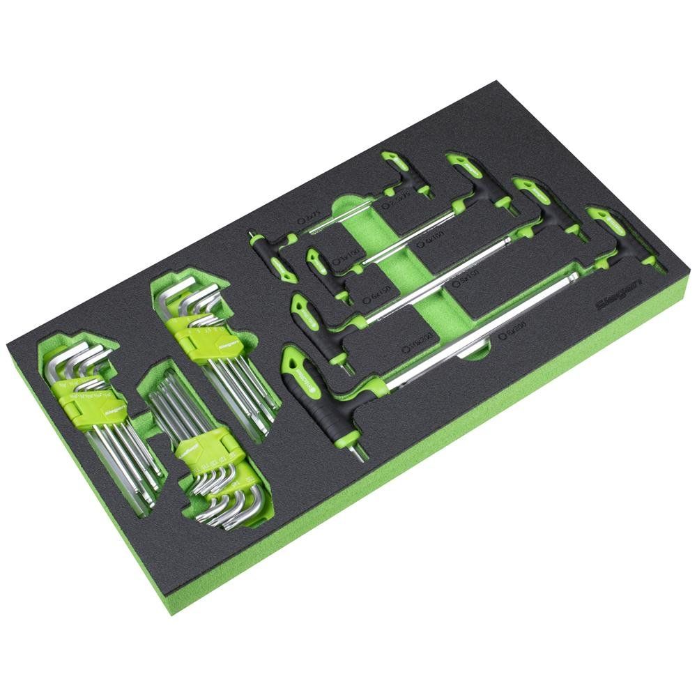 Siegen 35 Piece Torx and Hex Key Set in Module Tray - Image 1