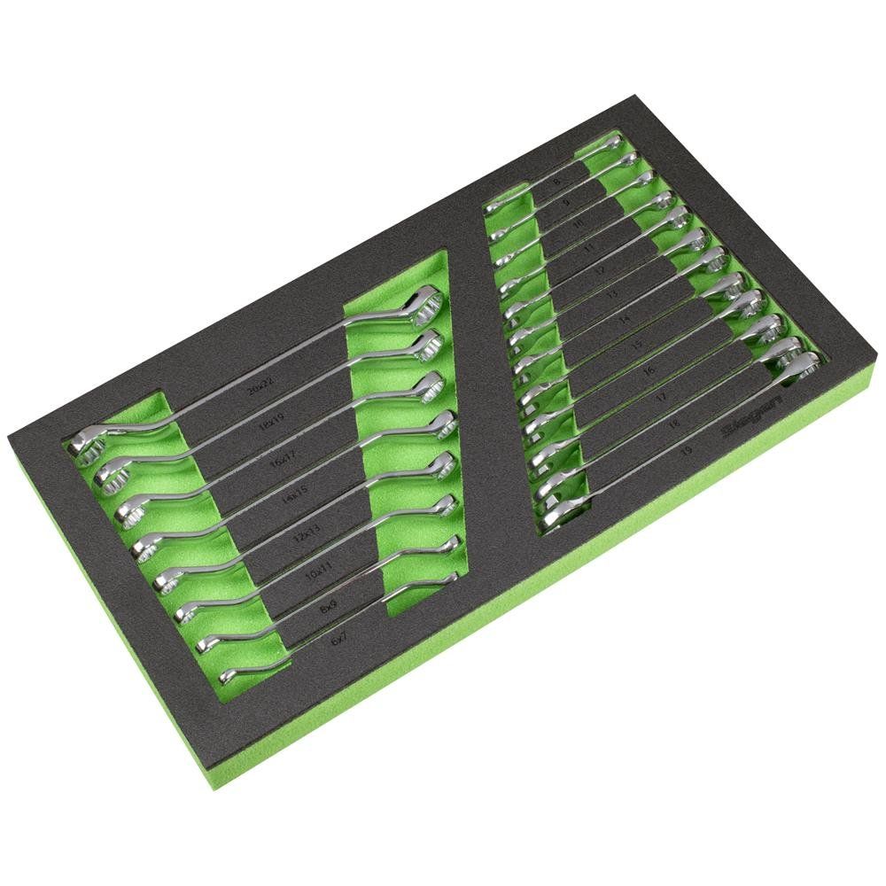 Siegen 20 Piece Combination and Offset Spanner Set in Module Tray - Image 1