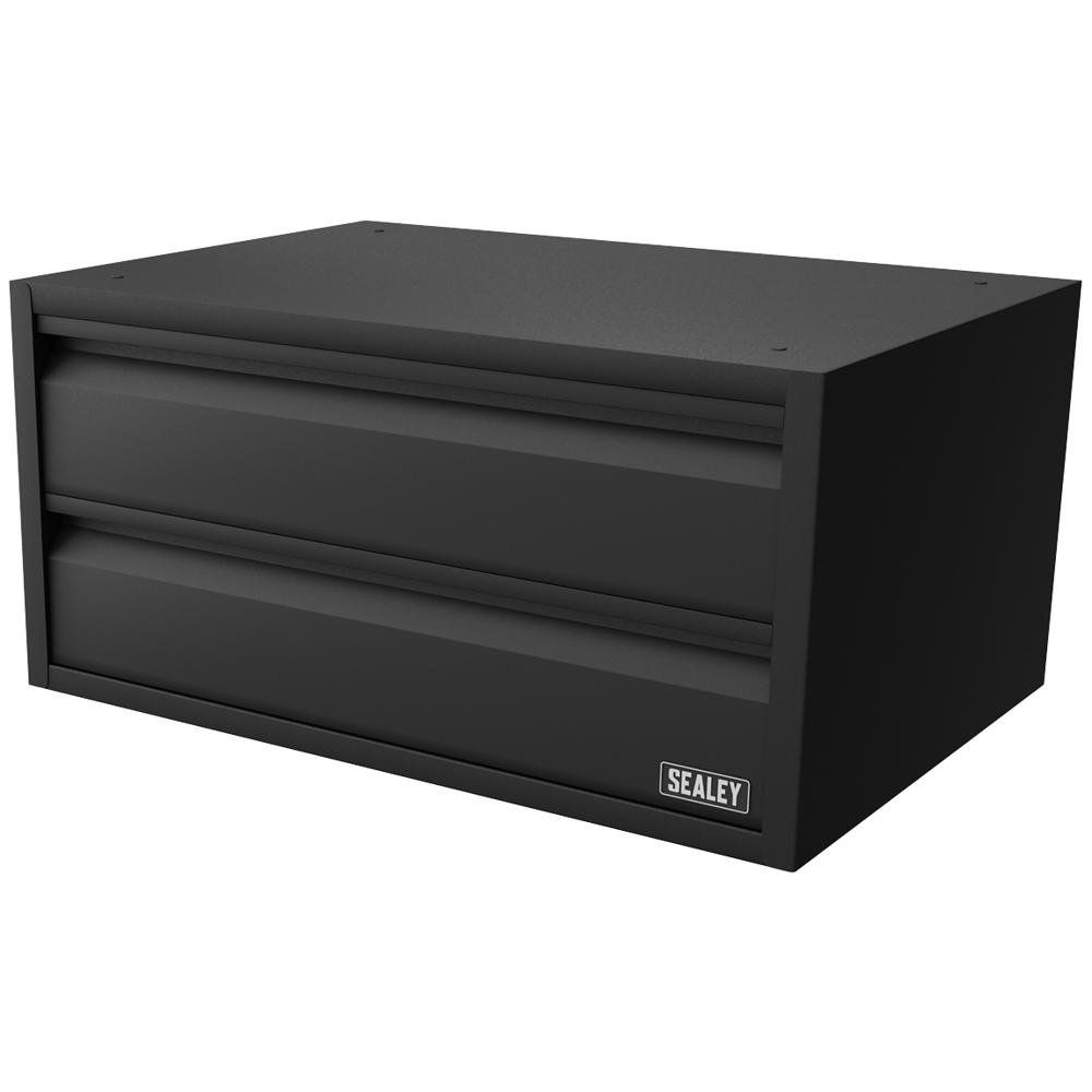 Sealey 2 Drawer Cupboard Standalone or Add On for Modular Racking Kits - Image 1