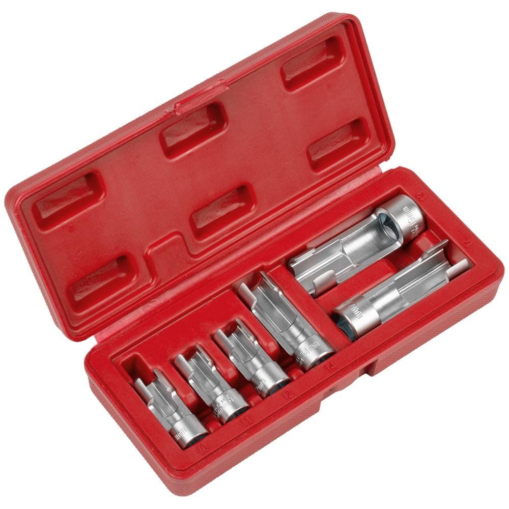 Sealey 6 Piece 3/8" Drive Window Socket Set 3/8" - Image 1