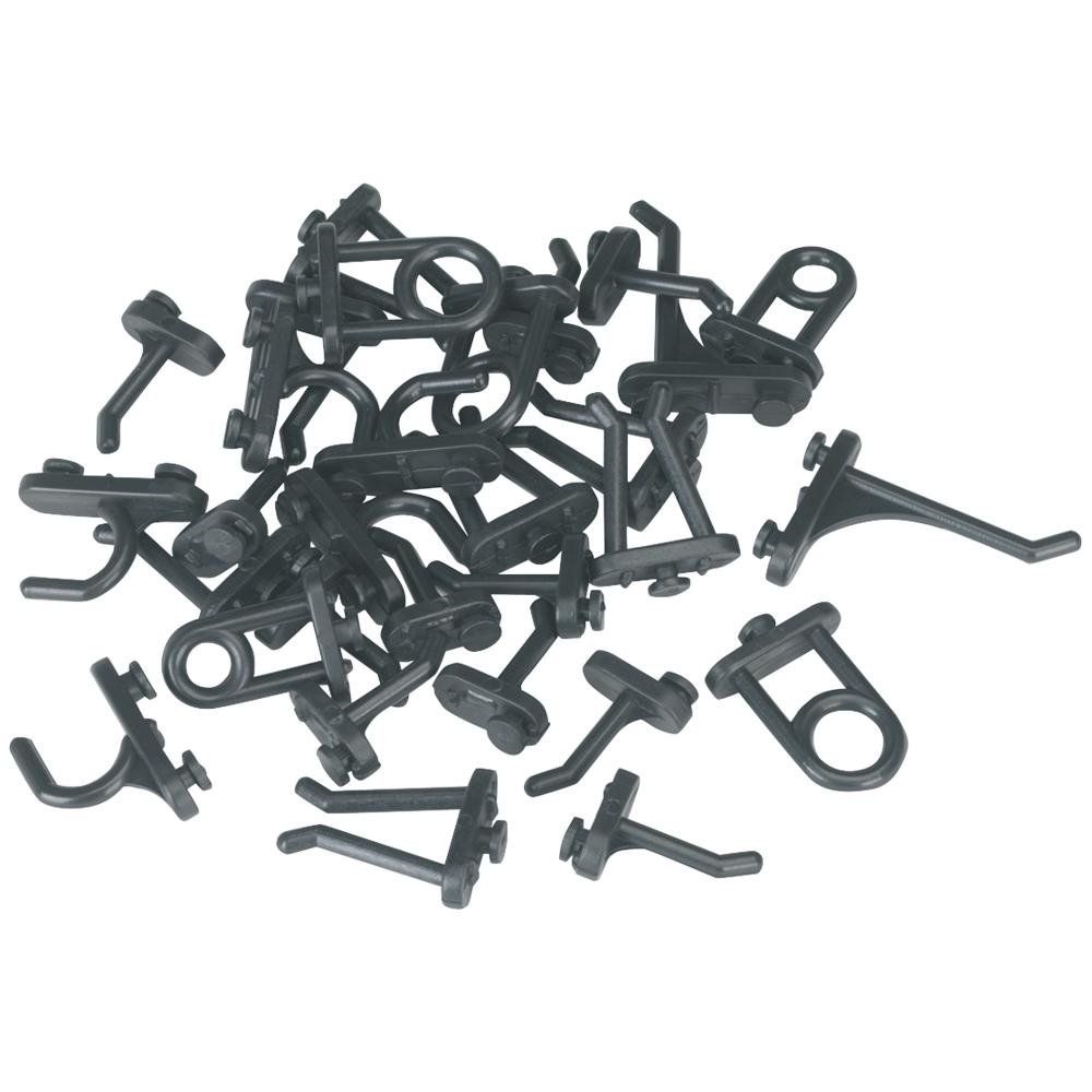 Siegen 30 Piece Hook Set for S0765 Pegboard - Image 1