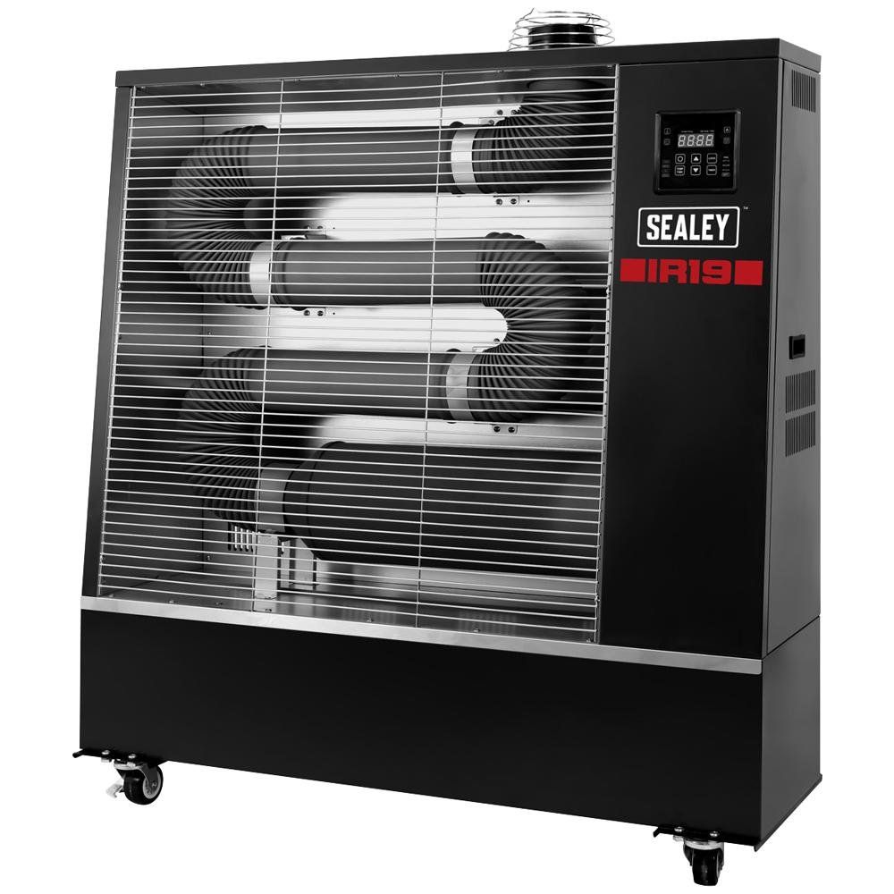 Sealey Industrial Infrared Diesel Heater 19kW - Image 1