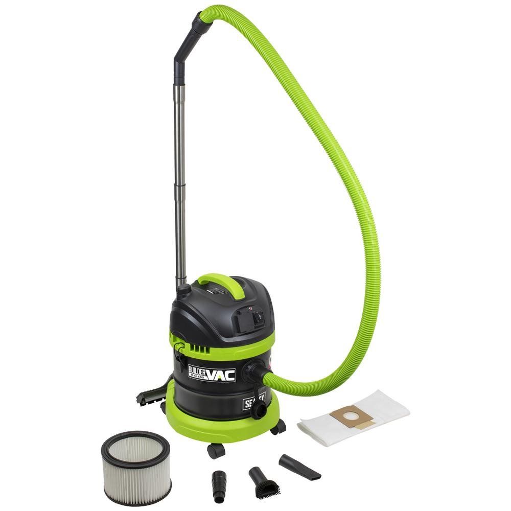 Sealey Buildervac PC150BV Wet and Dry M Class Vacuum Cleaner 15L 240v - Image 1