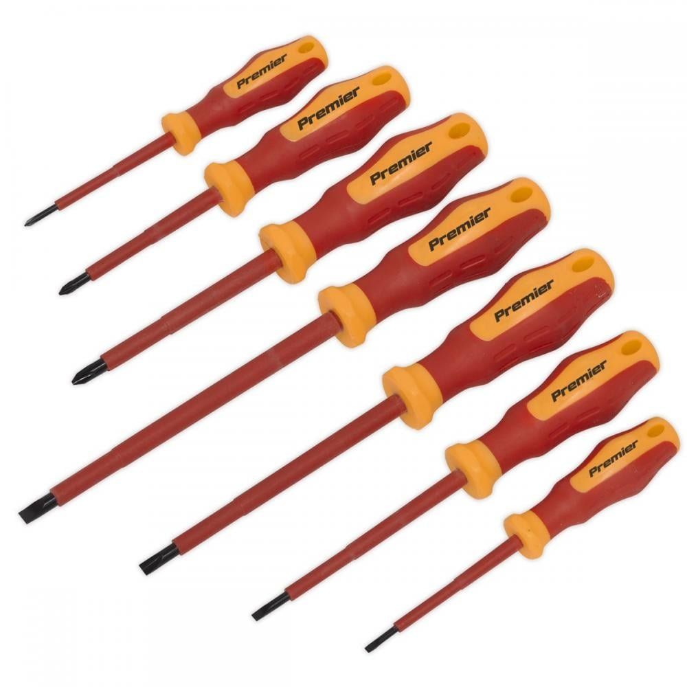 Sealey 7 Piece VDE Screwdriver Set - Image 1