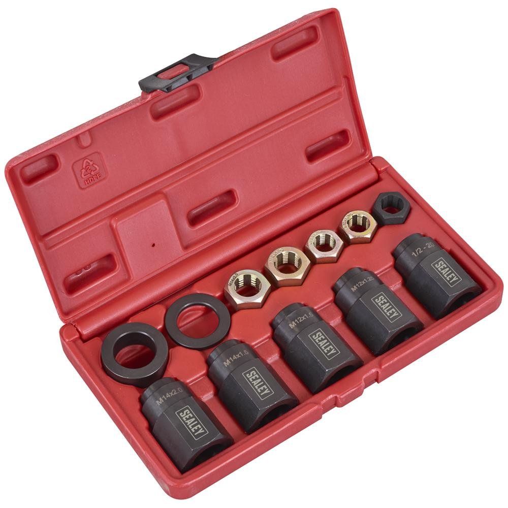 Sealey 12 Piece Wheel Stud Installer Kit - Image 1
