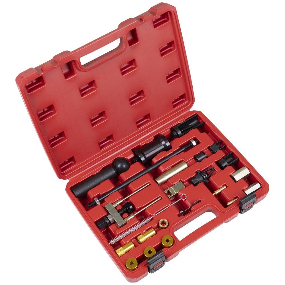 Sealey 24 Piece Fuel Injector Puller and Service Tool Kit for VAG Vehicles - Image 1