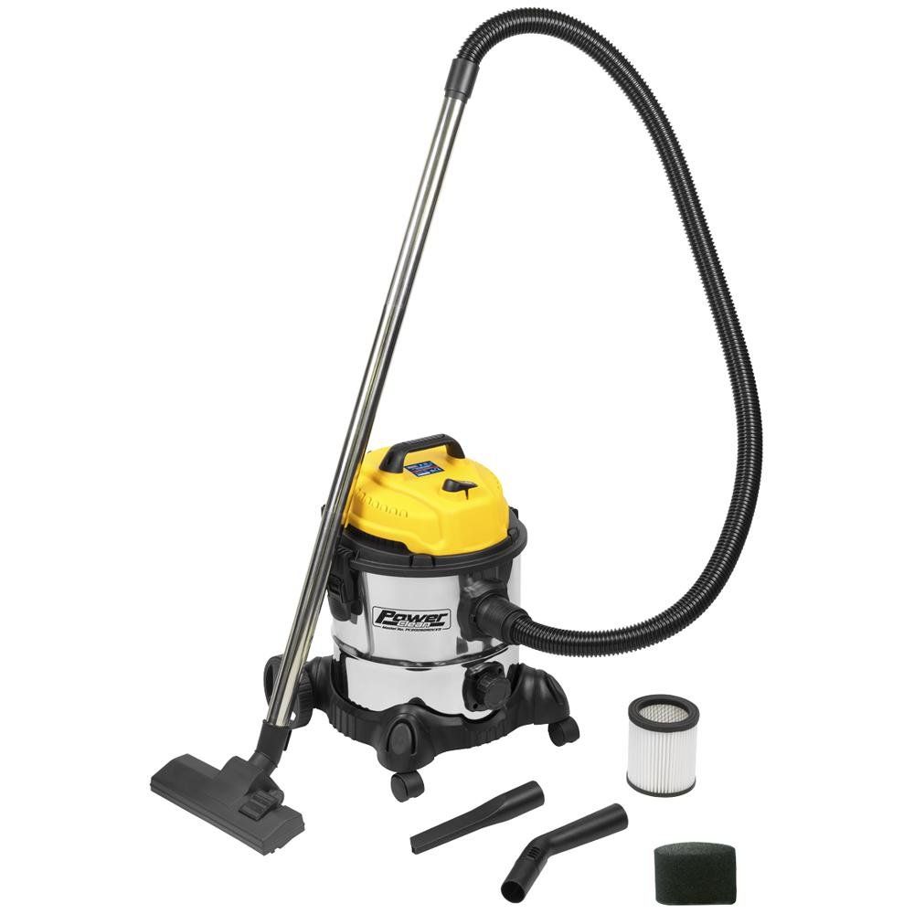 Sealey PC200SD Industrial Wet and Dry Vacuum Cleaner 20L - Image 1