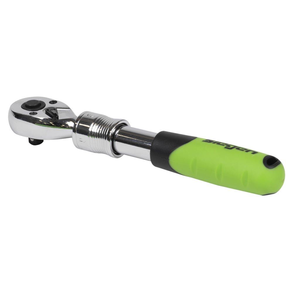 Siegen Extendable Ratchet Wrench 1/4inSq Drive - Image 1