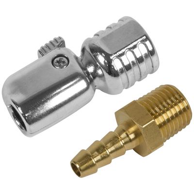 Sealey 1/4" BSP Clip On Connector for Tyre Inflators
