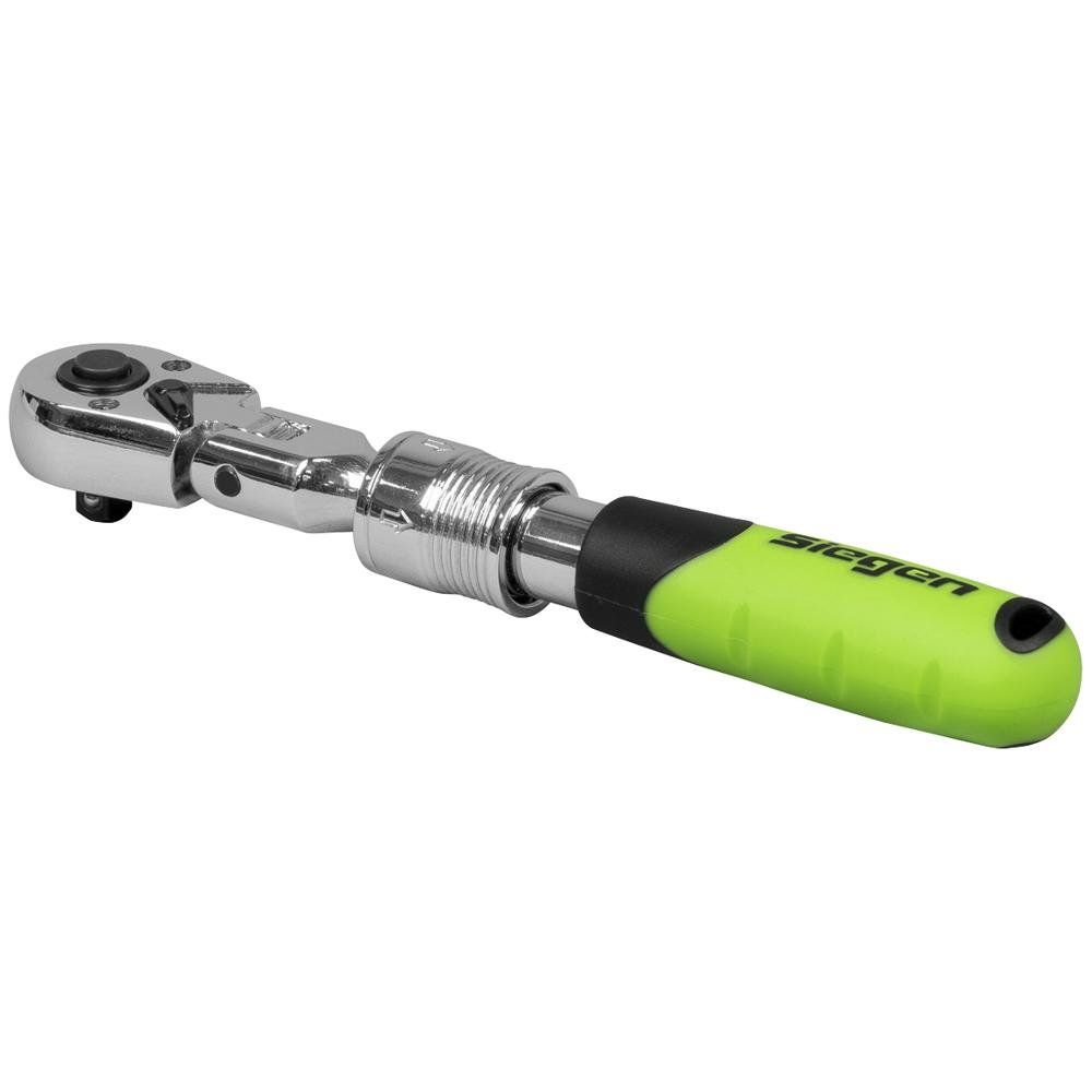 Siegen 1/4" Drive Extendable Flexi Head Ratchet 1/4" - Image 1