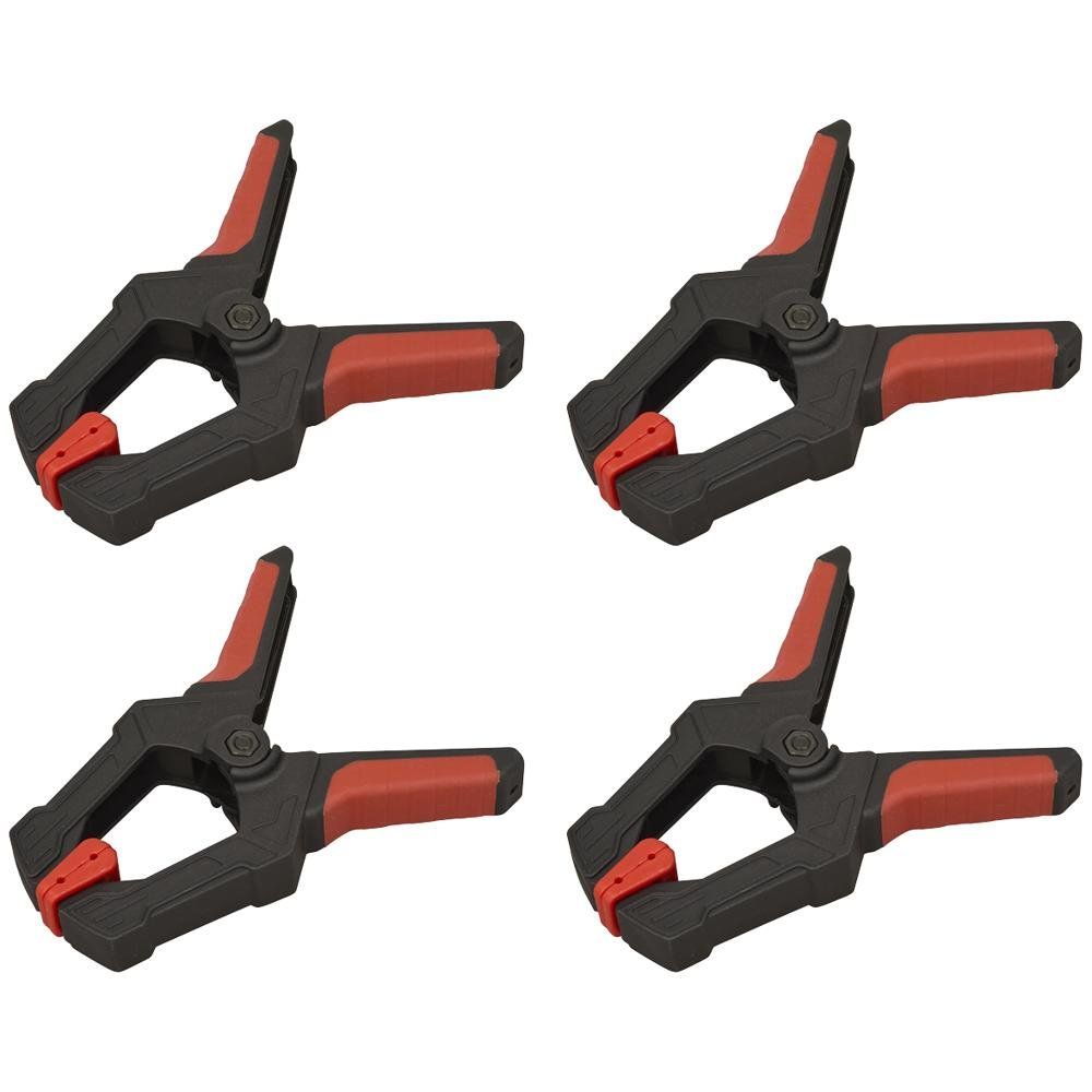 Sealey 4 Piece Spring Clamp Set 60mm - Image 1