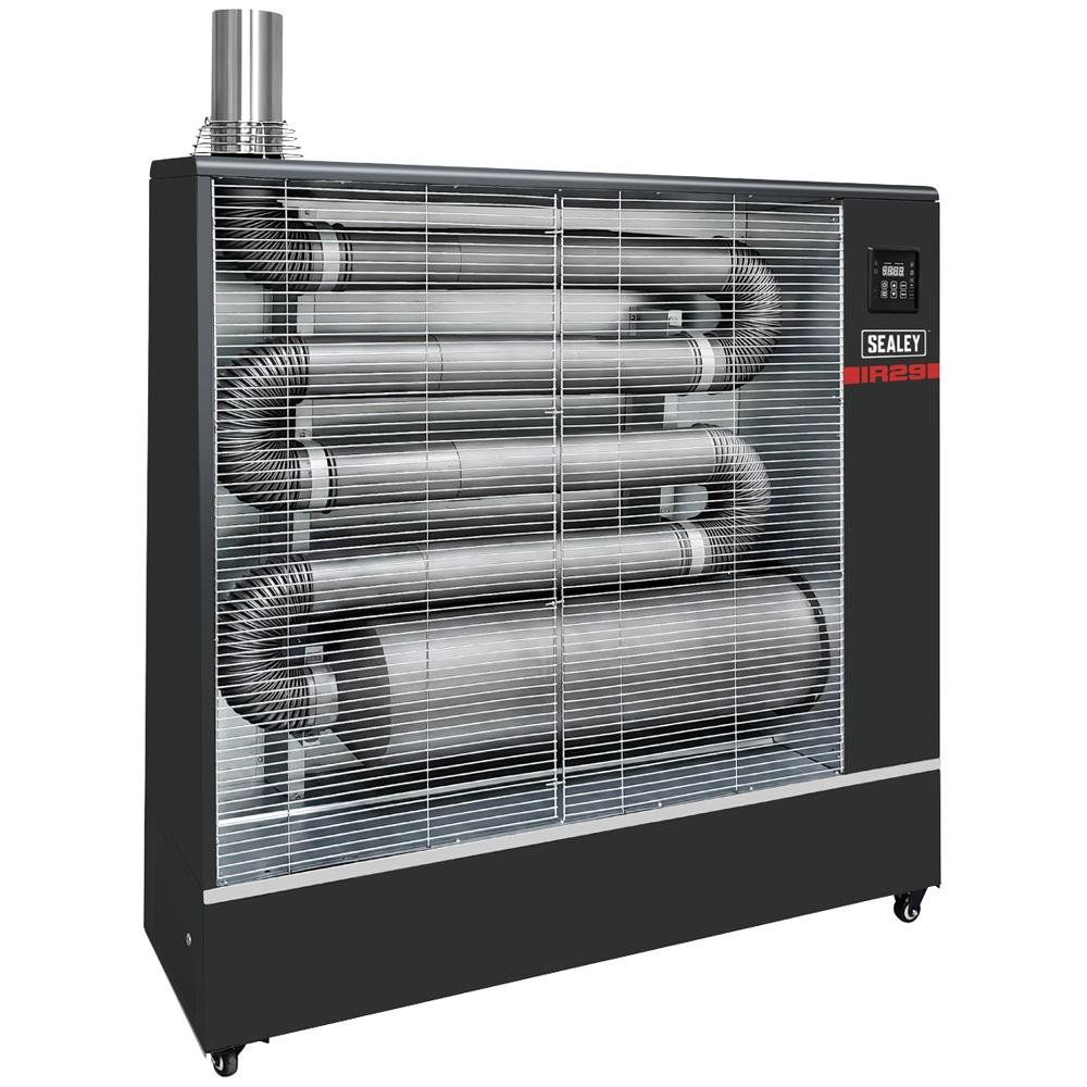 Sealey Industrial Infrared Diesel Heater 29kW - Image 1