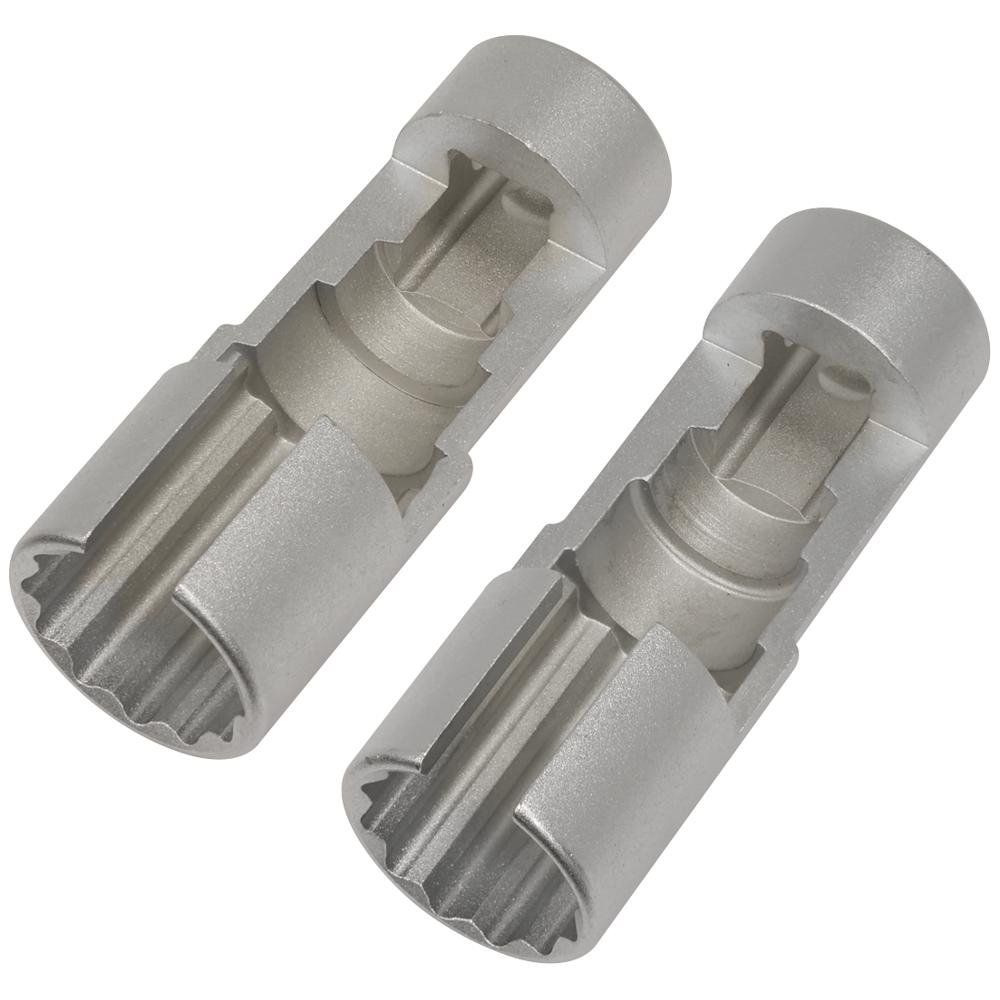 Sealey 2 Piece 3/8" Drive Slim Profile Diesel Piezo Injector Pipe Socket Set - Image 1