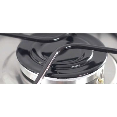 Hotpoint PAN642IXH 58cm 4 Burner Gas Hob - Stainless Steel - Thumbnail 2