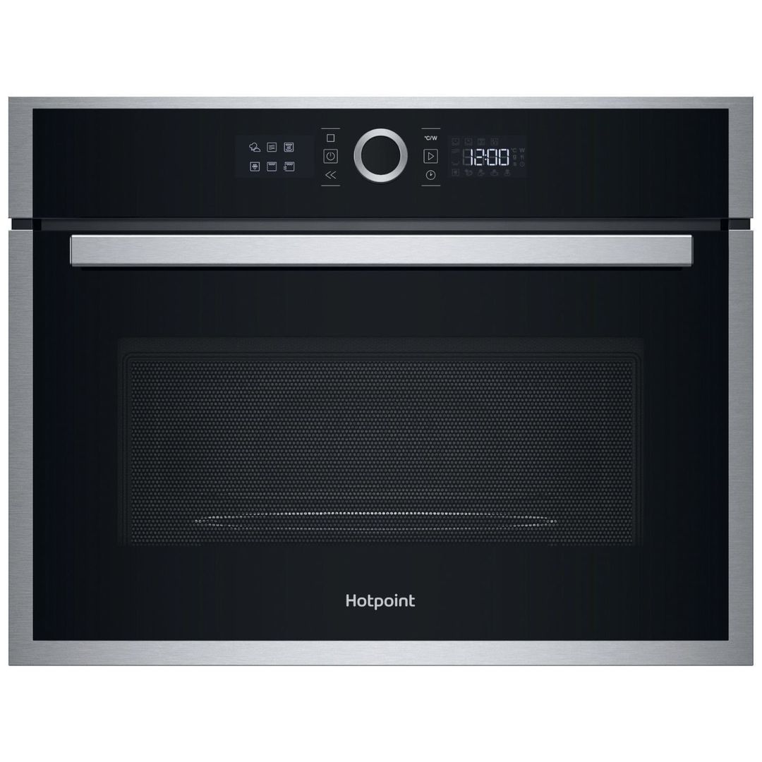 HOTPOINT Class 4 HMW47HMXUK Built-in Microwave with Grill - Stainless Steel, Stainless Steel - Image 1