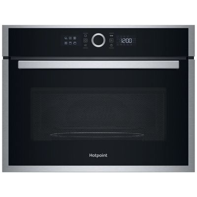 HOTPOINT Class 4 HMW47HMXUK Built-in Microwave with Grill - Stainless Steel, Stainless Steel
