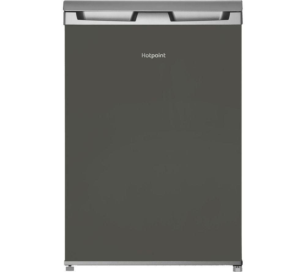 Hotpoint 95 Litre Freestanding Under Counter Larder Freezer - Grey - Image 1