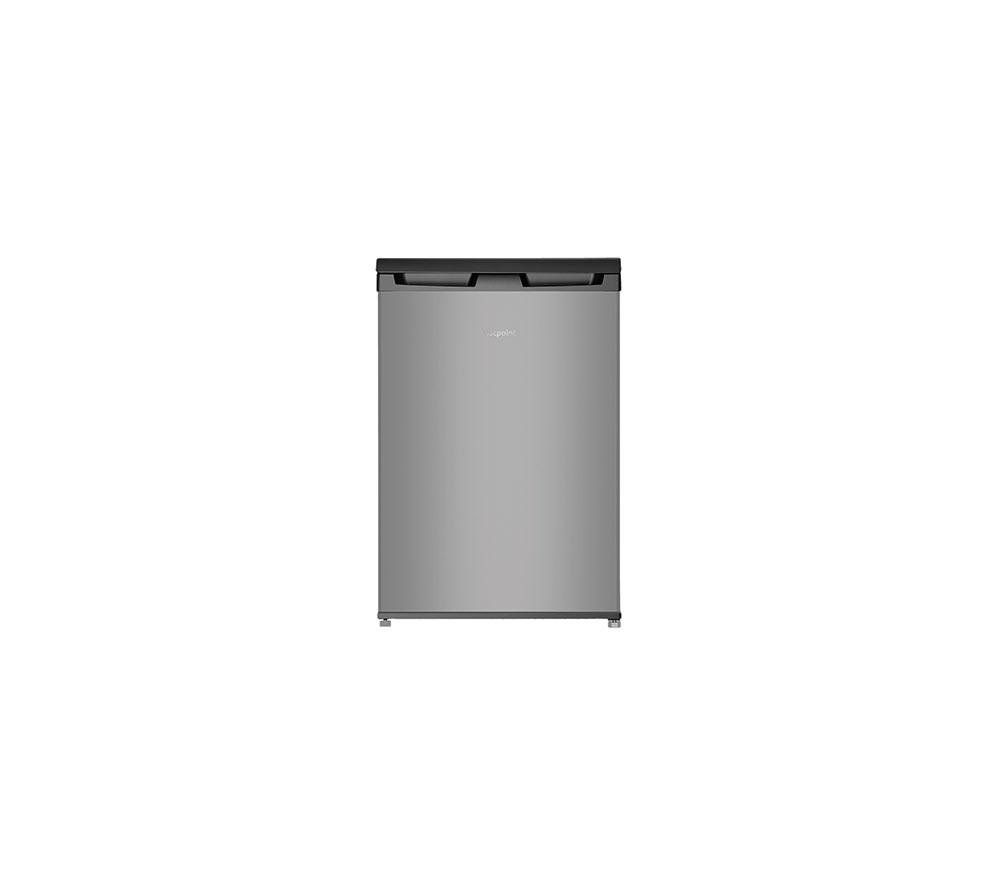 Hotpoint 128 Litre Freestanding Under Counter Larder Fridge - Grey - Image 1