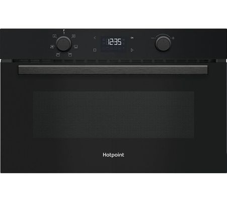 Hotpoint Class 2 Built-In Microwave & Grill - Black