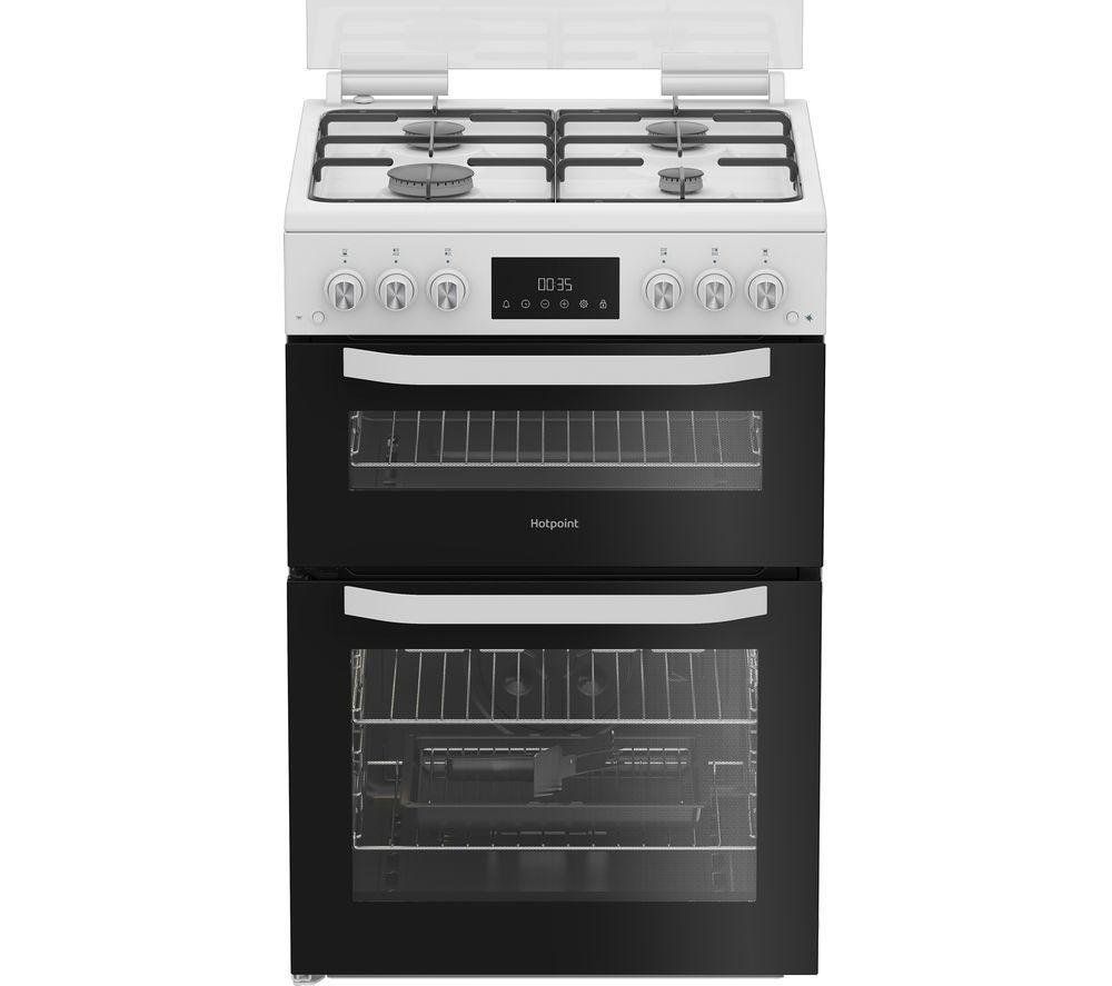 Hotpoint 60cm Gas Cooker - White - Image 1