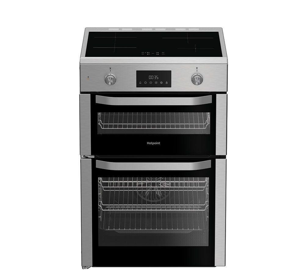 Hotpoint HDE6IDC2X 60cm Freestanding Induction Cooker - STAINLESS STEEL - Image 1