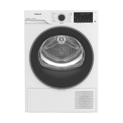 HOTPOINT FabricCare C HD 84M WBS UK WiFi-enabled 8 kg Heat Pump Tumble Dryer - White, White