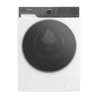 HOTPOINT Fabric Care HP124ACAREUK 12 kg 1400 Spin Washing Machine - White, White - Thumbnail 2