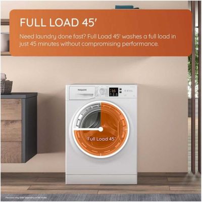 Hotpoint AntiStain 10kg 1400rpm Washing Machine - Black