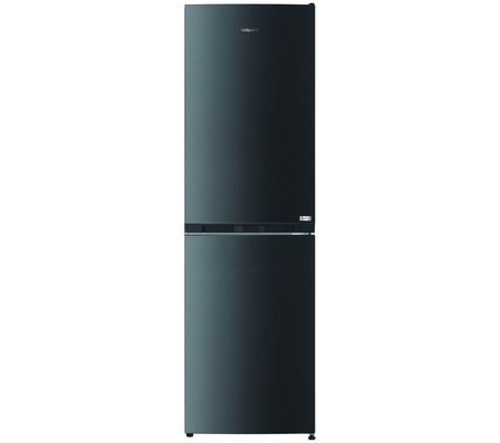 Hotpoint 246 Litre 50/50 Freestanding Fridge Freezer - Black Steel