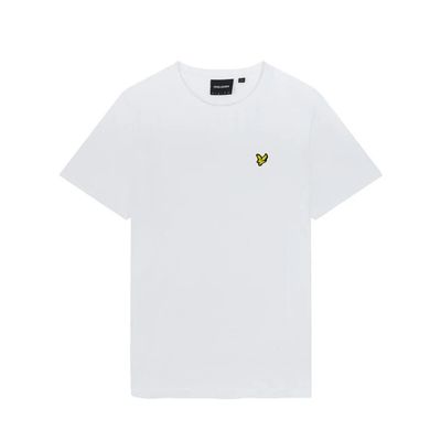 Lyle & Scott Men's Cotton Crew Neck T-Shirt in White