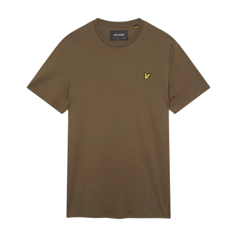 Lyle & Scott Men's Cotton Crew Neck T-Shirt in Olive - Image 1