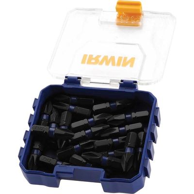 Irwin Impact Pro Performance Phillips Screwdriver Bits PH2 25mm Pack of 20