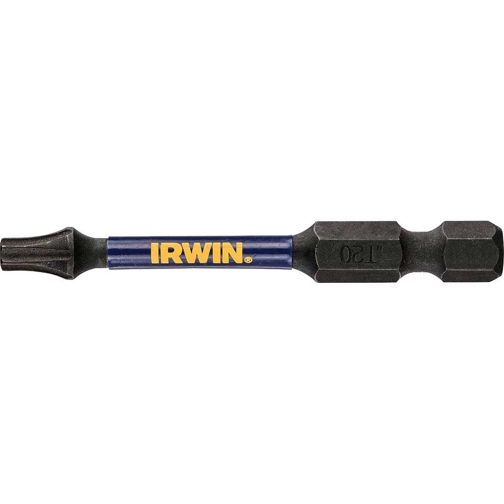 Irwin Impact Pro Performance Torx Screwdriver Bits TX25 57mm Pack of 2 - Image 1