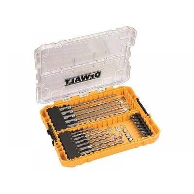 Dewalt 19 Piece SDS Plus Drill and Screwdriver Bit Set in Tough Case