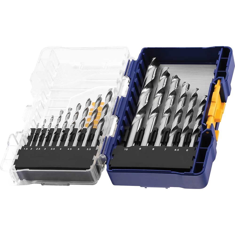 Irwin 15 Piece HSS Pro Drill Bit Set - Image 1