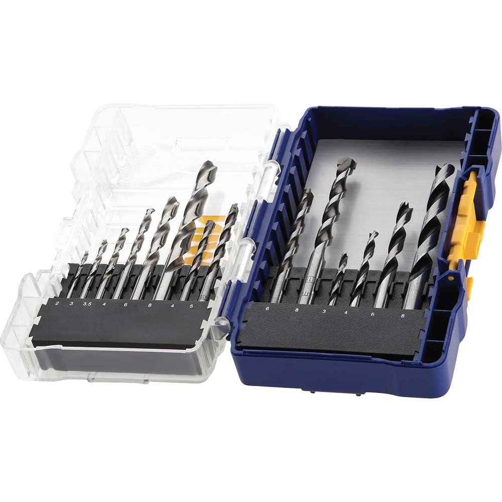 Irwin 15 Piece HSS Pro Combination Drill Bit Set - Image 1