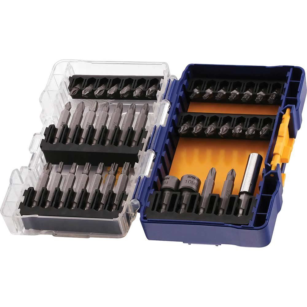 Irwin 40 Piece Mixed Screwdriver Bit Set - Image 1