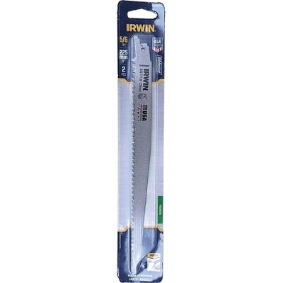 Irwin Reciprocating Saw Blades for Tree Pruning 225mm Pack of 2