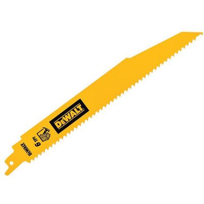 Dewalt DT90381-QZ Bi-Metal Wood Demolition Reciprocating Blade 228Mm X 6 Tpi (Pack 5) - Thumbnail 2
