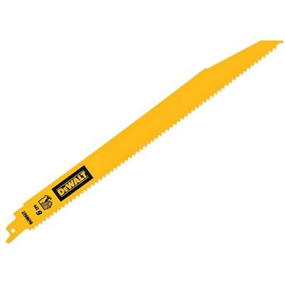 Dewalt Dt90382 Bim Reciprocating Saw Blades For Wood Demolition 304Mm (Pack Of 5) - Thumbnail 2