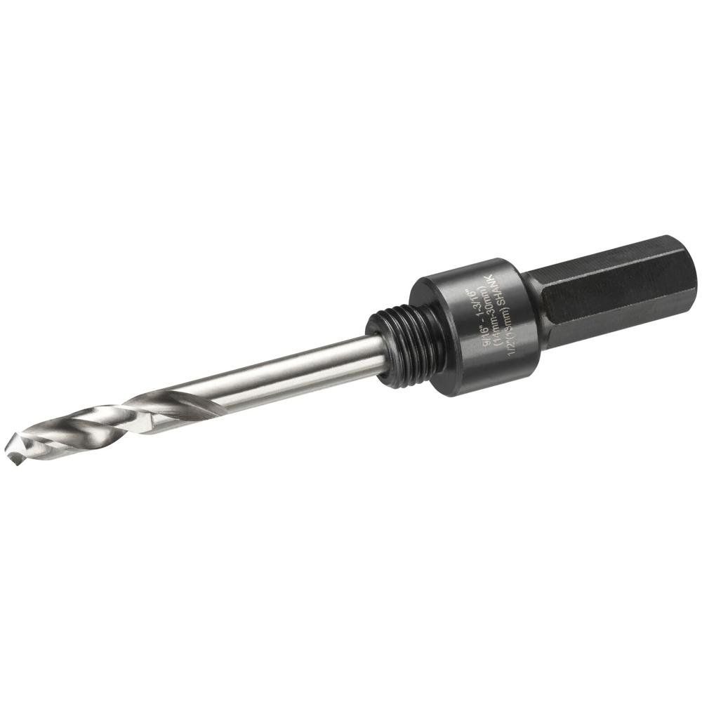 Dewalt 12.7mm Shank Arbor and Pilot Drill Bit for 14mm - 30mm Hole Saws - Image 1