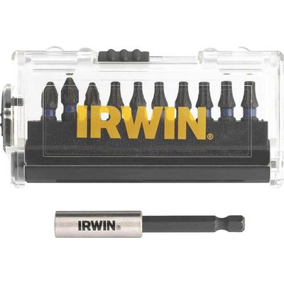 Irwin 10 Piece Impact Pro Performance Screwdriver Bit Set