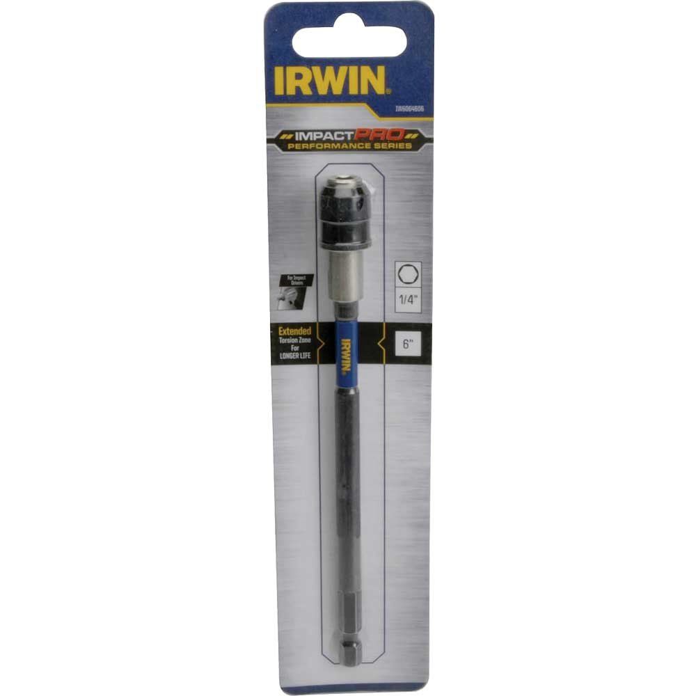Irwin Impact Pro Extension Screwdriver Bit Holder 150mm - Image 1