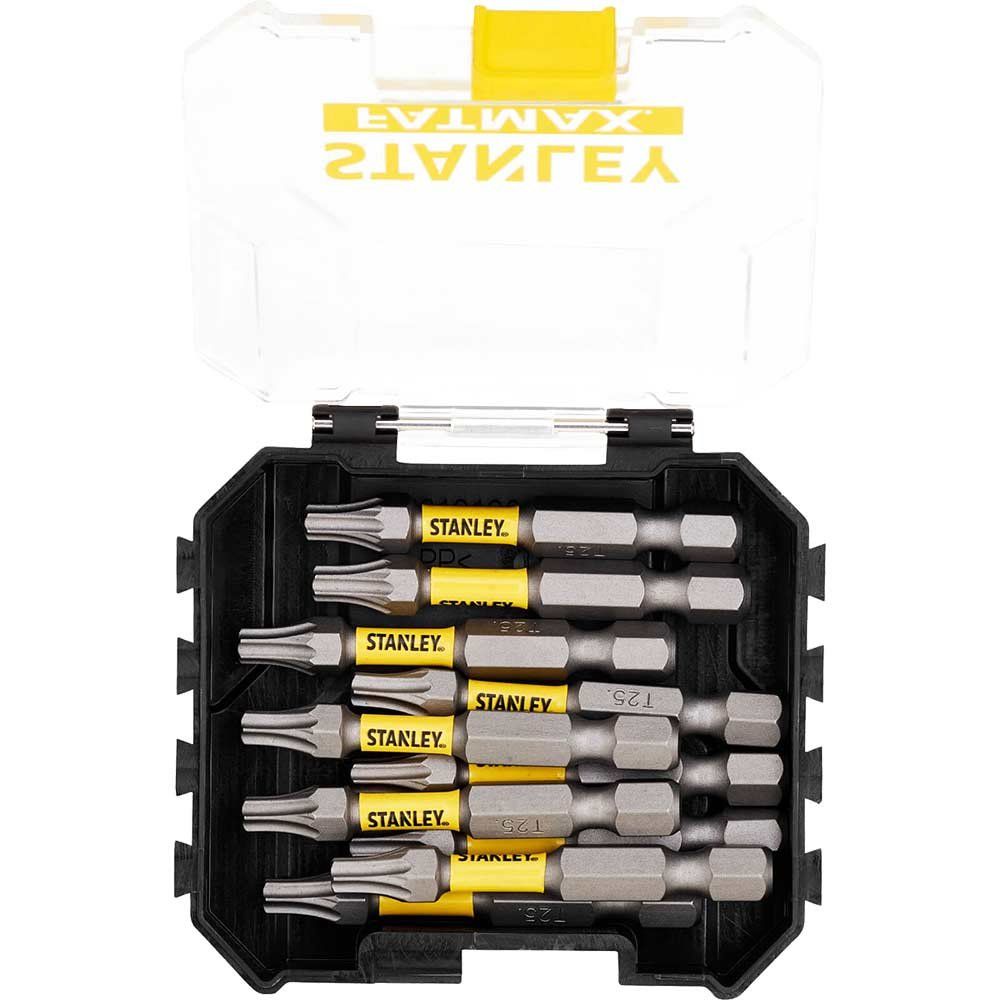 Stanley FatMax Impact Torx Screwdriver Bits T25 50mm Pack of 10 - Image 1