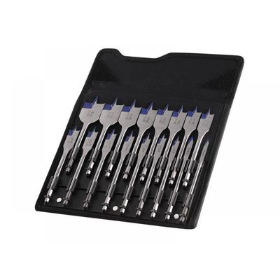 IRWIN Blue Groove 4X Flat Bit Set, 17 Piece - Black - Thumbnail 2