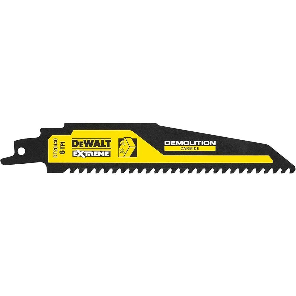 DeWalt Demolition Carbide Reciprocating Sabre Saw Blades Wood Nails - Image 1